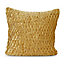 Colours Ochre Plain Cushion (L)3cm x (W)45cm