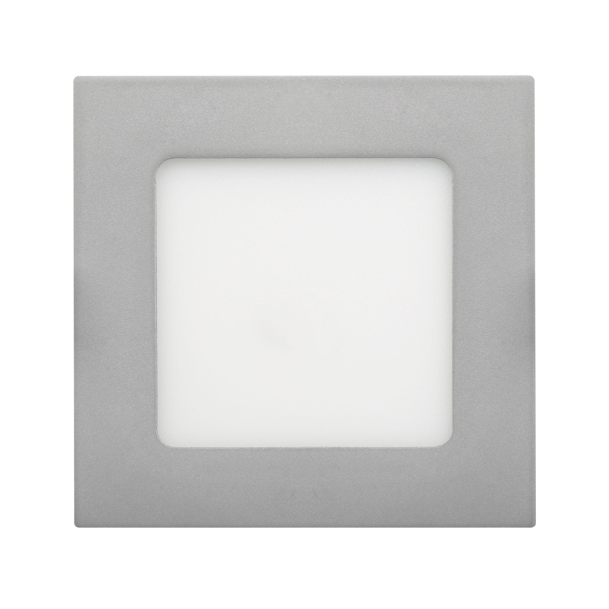 Colours Octave Silver Chrome effect Non-adjustable LED Neutral white Downlight 6.5W IP20