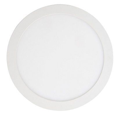 Colours Octave White Non-adjustable LED Downlight 18.5W IP20