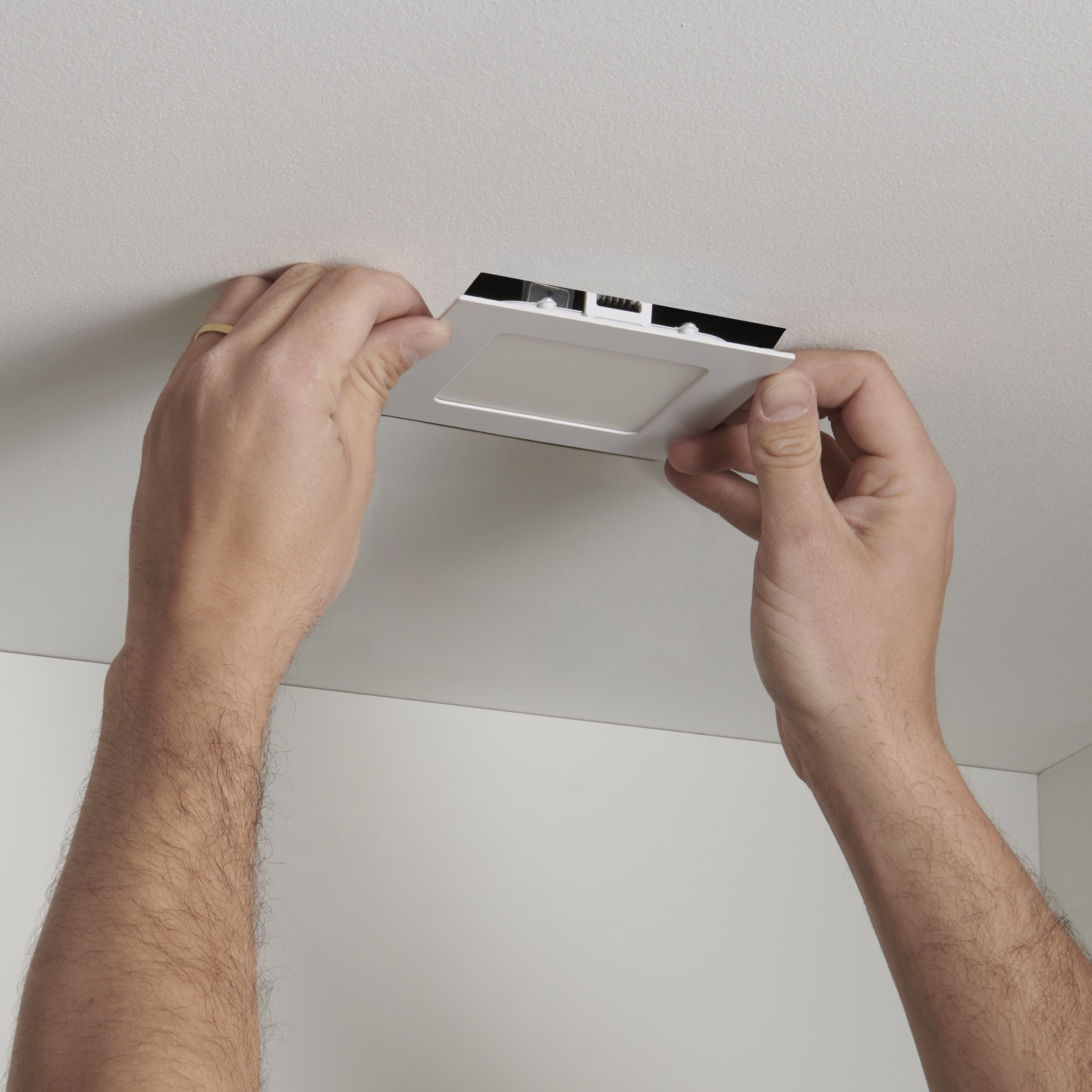Colours Octave White Non-adjustable LED Neutral white Downlight 11W IP20