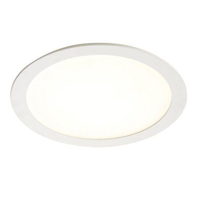 Colours Octave White Non-adjustable LED White Downlight 18.5W IP20 ...