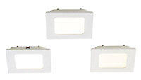 Colours Octave White Non-adjustable LED White Downlight 4.5W IP44 of 3