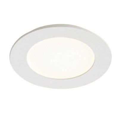 Colours Octave White Non-adjustable LED White Downlight 6W IP20