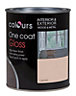 Colours One coat Lauren beige Gloss Metal & wood paint, 750ml