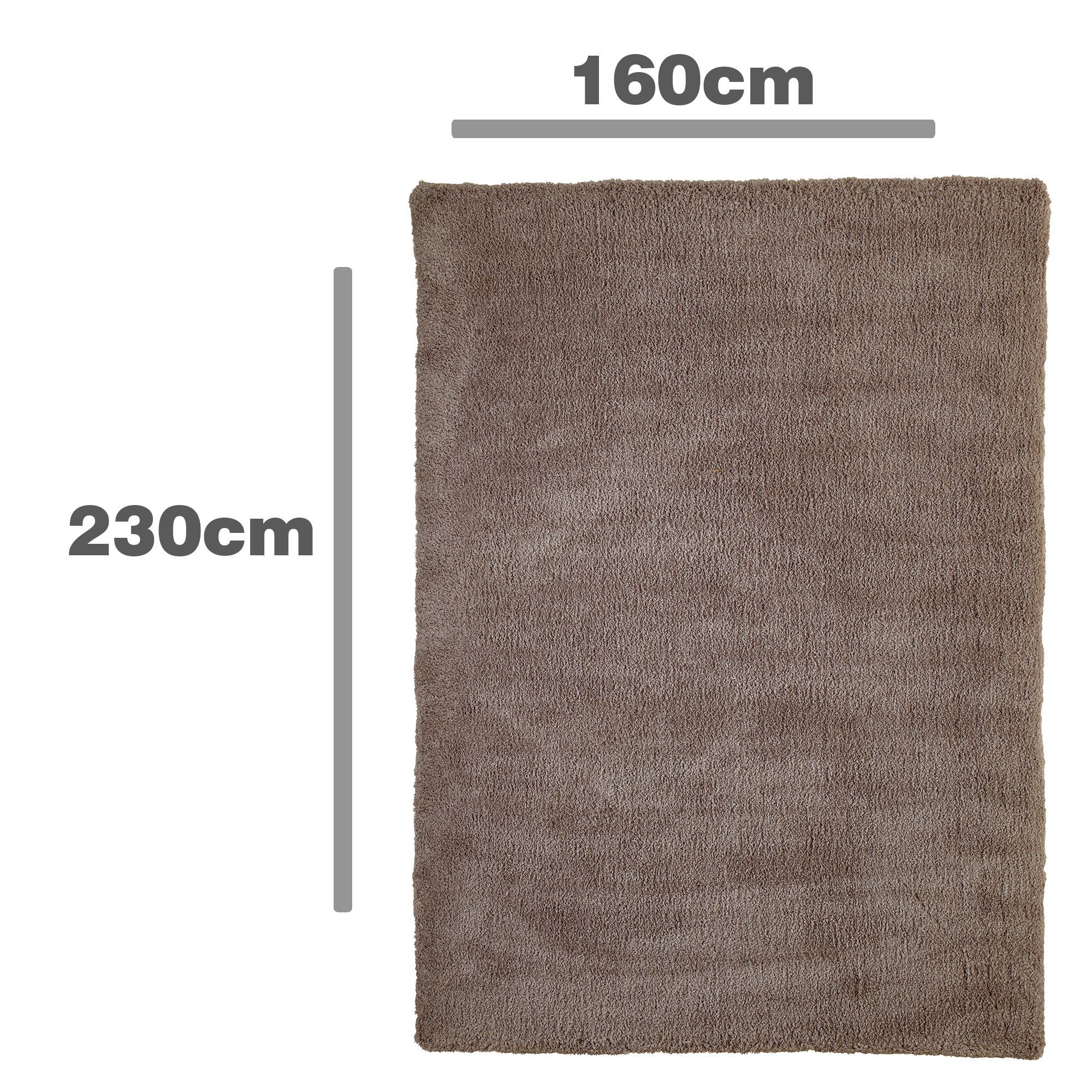 Colours Oriana Mink Large Rug, (L)230cm x (W)160cm