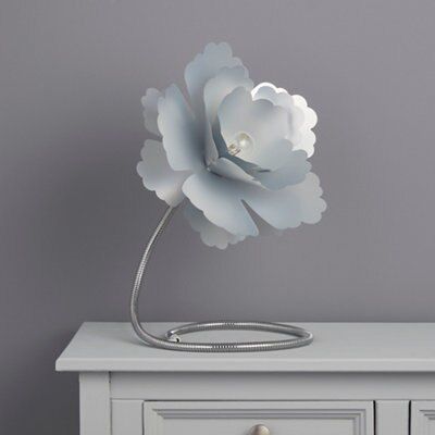 Colours Paloma Chrome effect Table lamp