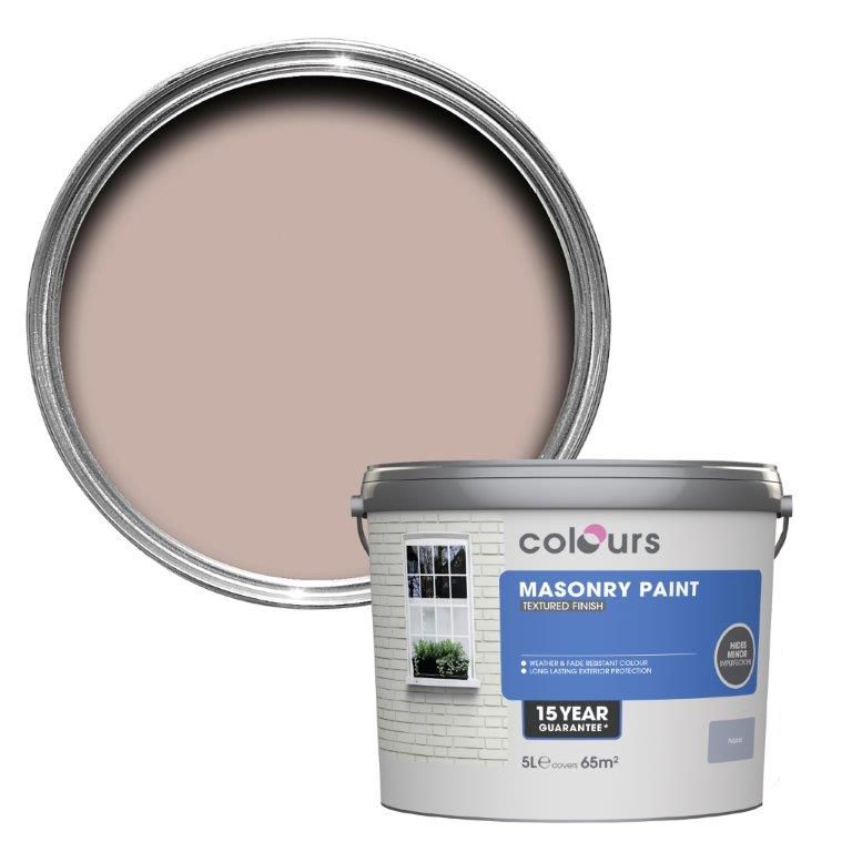 Colours Pebble Textured Masonry Paint 5l Diy At B Q