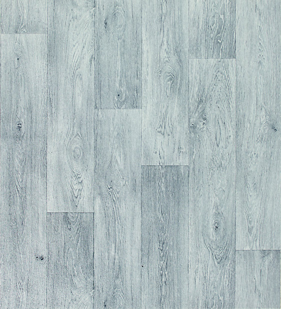 Colours Perugia Light Grey Oak Effect, Grey Vinyl Flooring