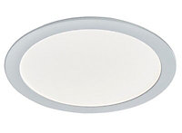 Colours Petros White Non-adjustable LED Cool white, warm white & white Downlight 19W IP44