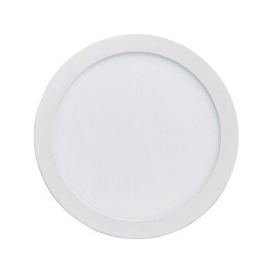 Colours Petros White Non-adjustable LED Cool white, warm white & white Downlight 19W IP44