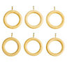 Colours Pine effect Curtain ring (Dia)28mm