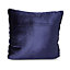 Colours Plain Navy Cushion (L)3cm x (W)45cm