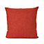 Colours Plain Terracotta Cushion