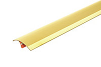 Colours Polished Gold effect Threshold (L)90cm