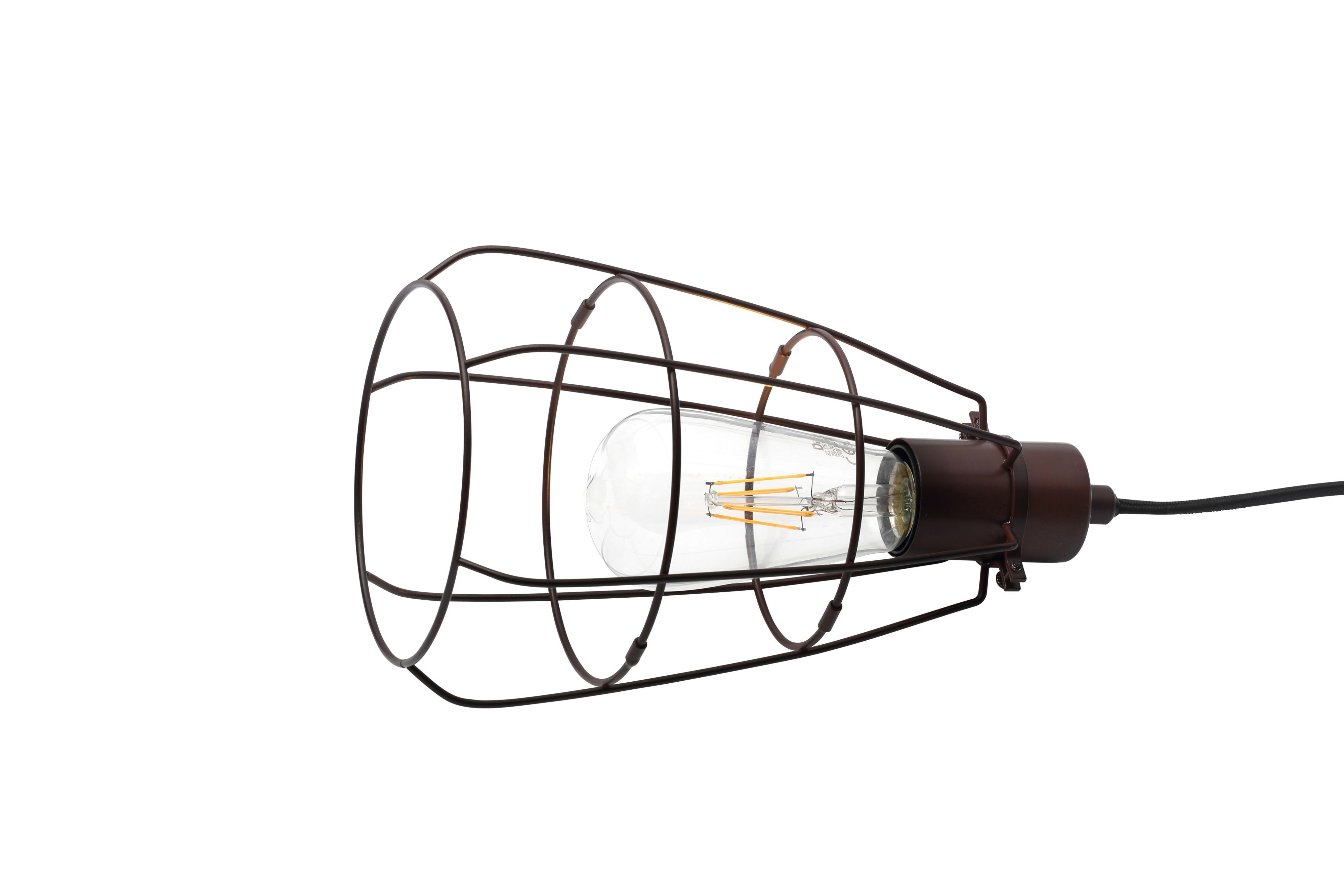 Colours Priem Matt Antique bronze effect Table lamp