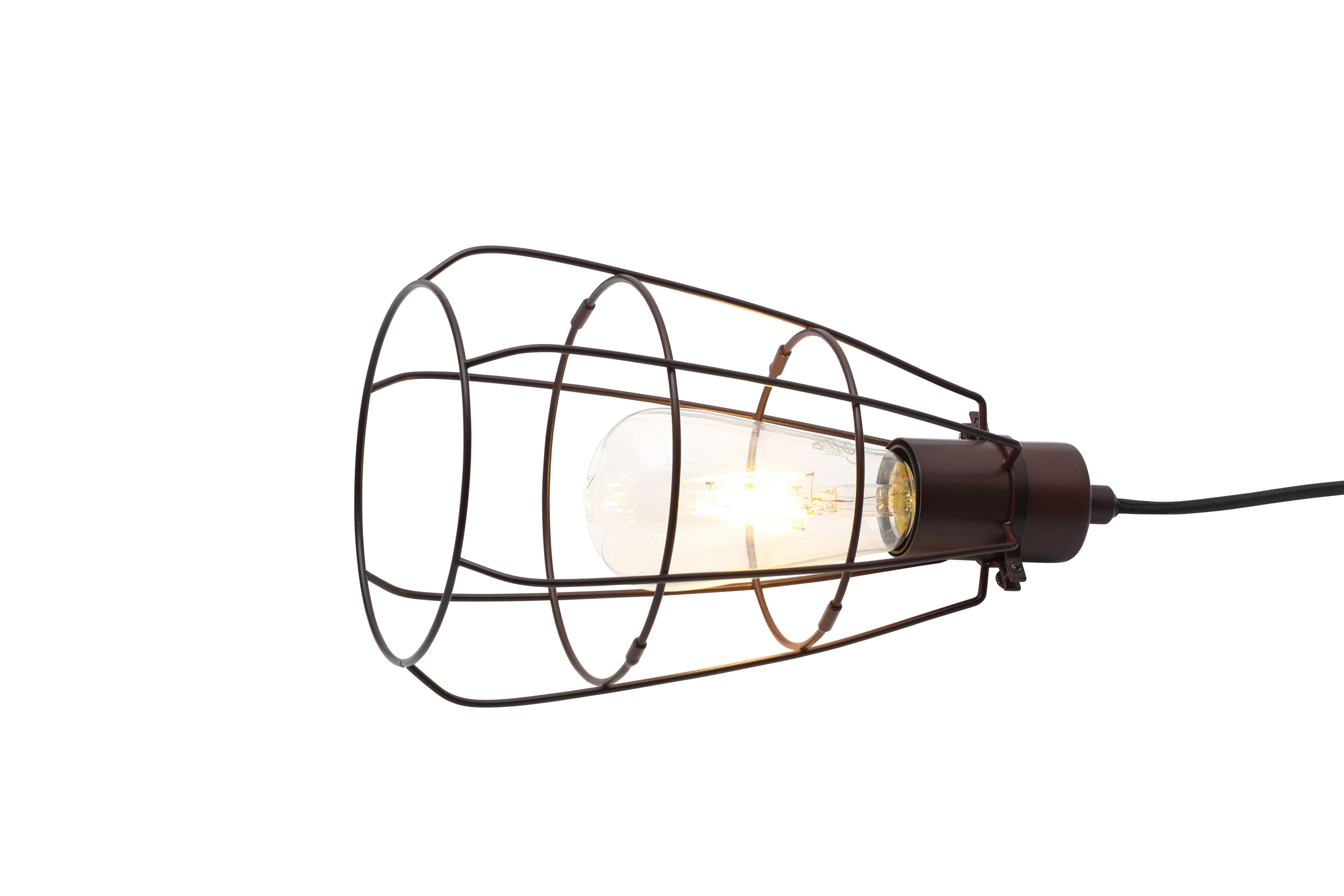 Colours Priem Matt Antique bronze effect Table lamp