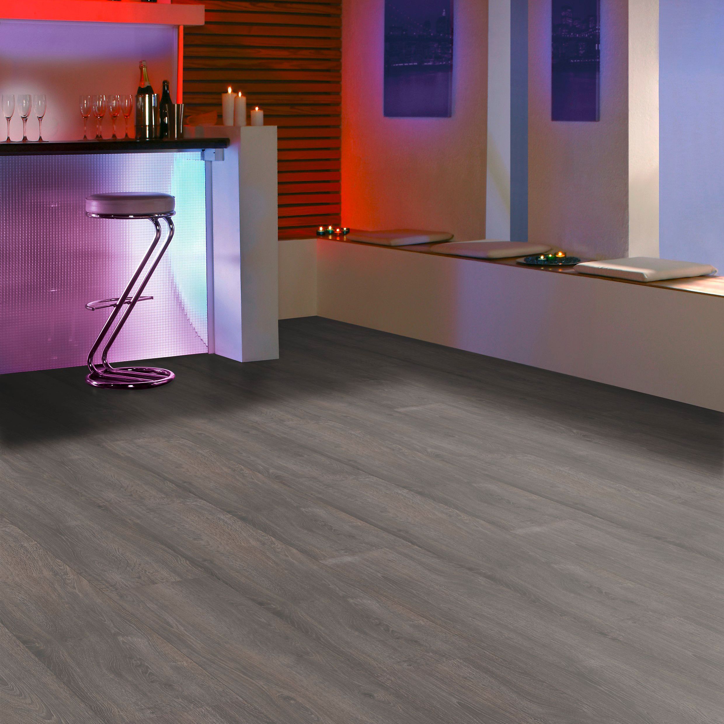 Colours Princeps Natural Santander Oak Effect Laminate Flooring, 1.45m² ...