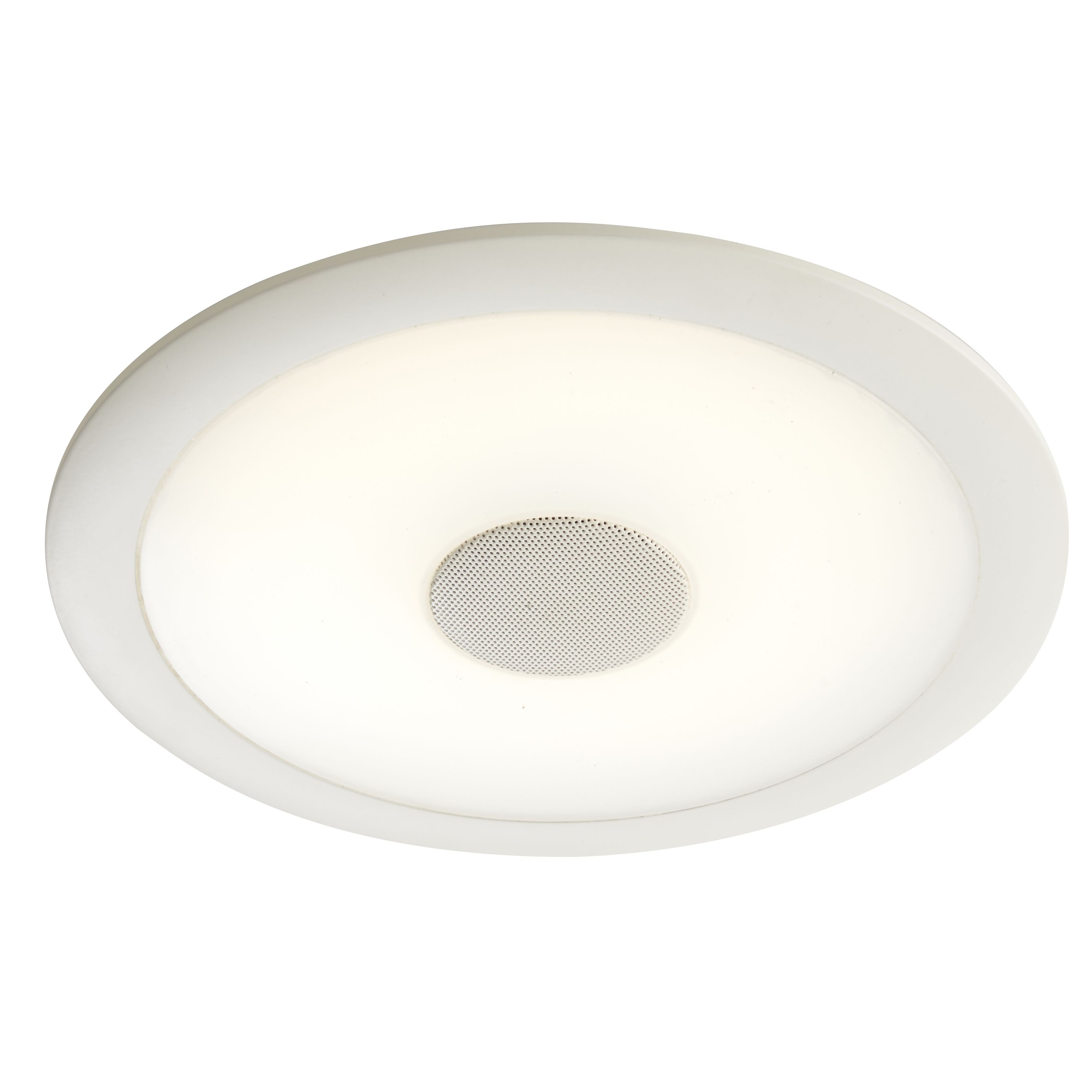 Colours Pyrros Metal & plastic Downlight with speaker , 220-240V