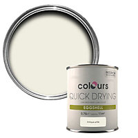 Colours Quick dry Antique white Eggshell Metal & wood paint, 750ml