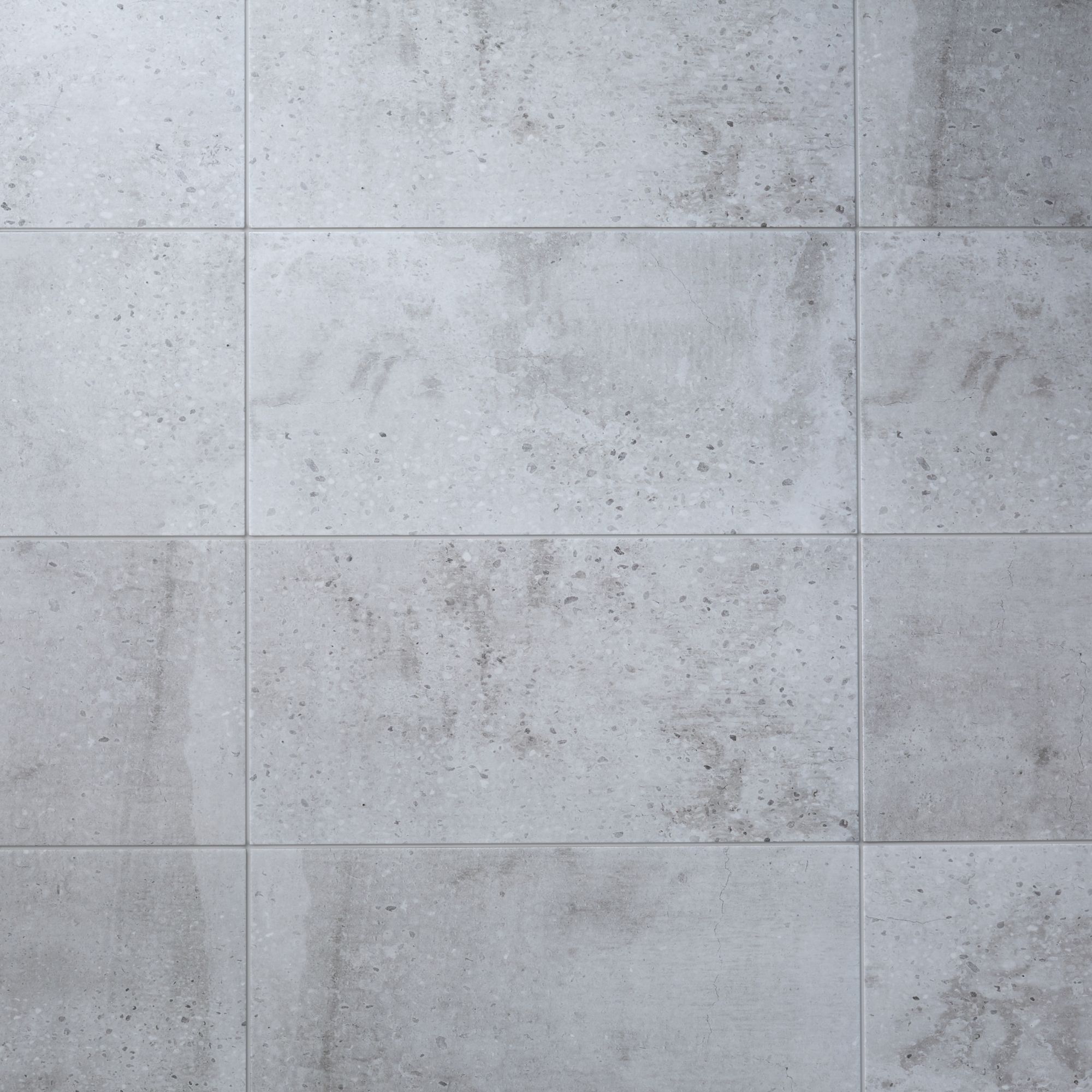 Colours Reclaimed Grey Matt Concrete effect Porcelain Indoor Wall & floor Tile - 3