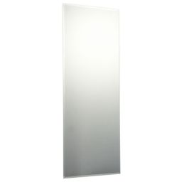 Colours Rectangular Bevelled Frameless Mirror (H)120cm (W)45cm