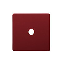 Colours Red Modular front plate