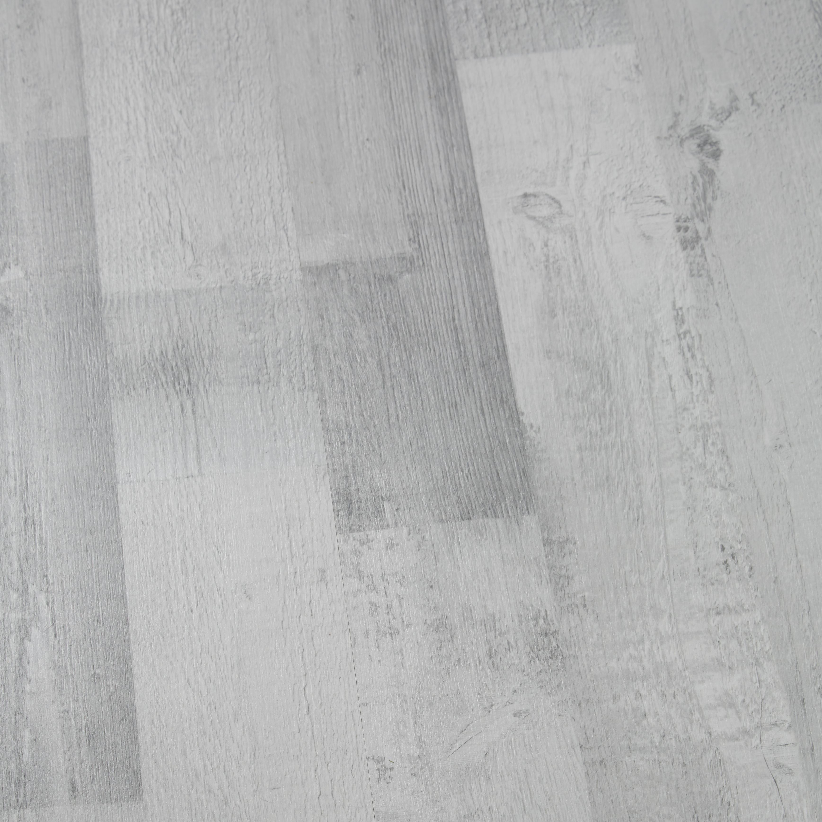 Colours Rockhampton Grey Natural Pine effect Laminate Flooring Sample - 3