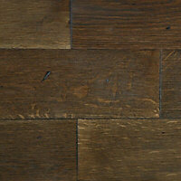 Colours Rondo Antico Oak Solid wood Solid wood flooring , (W)163mm