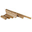 Colours Rondo Natural Oak Solid wood flooring, 1.3m²