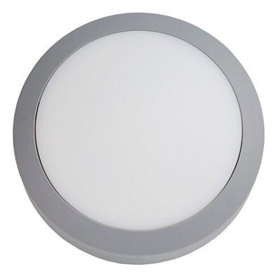 Colours Sanbo Matt Grey LED Bulkhead light