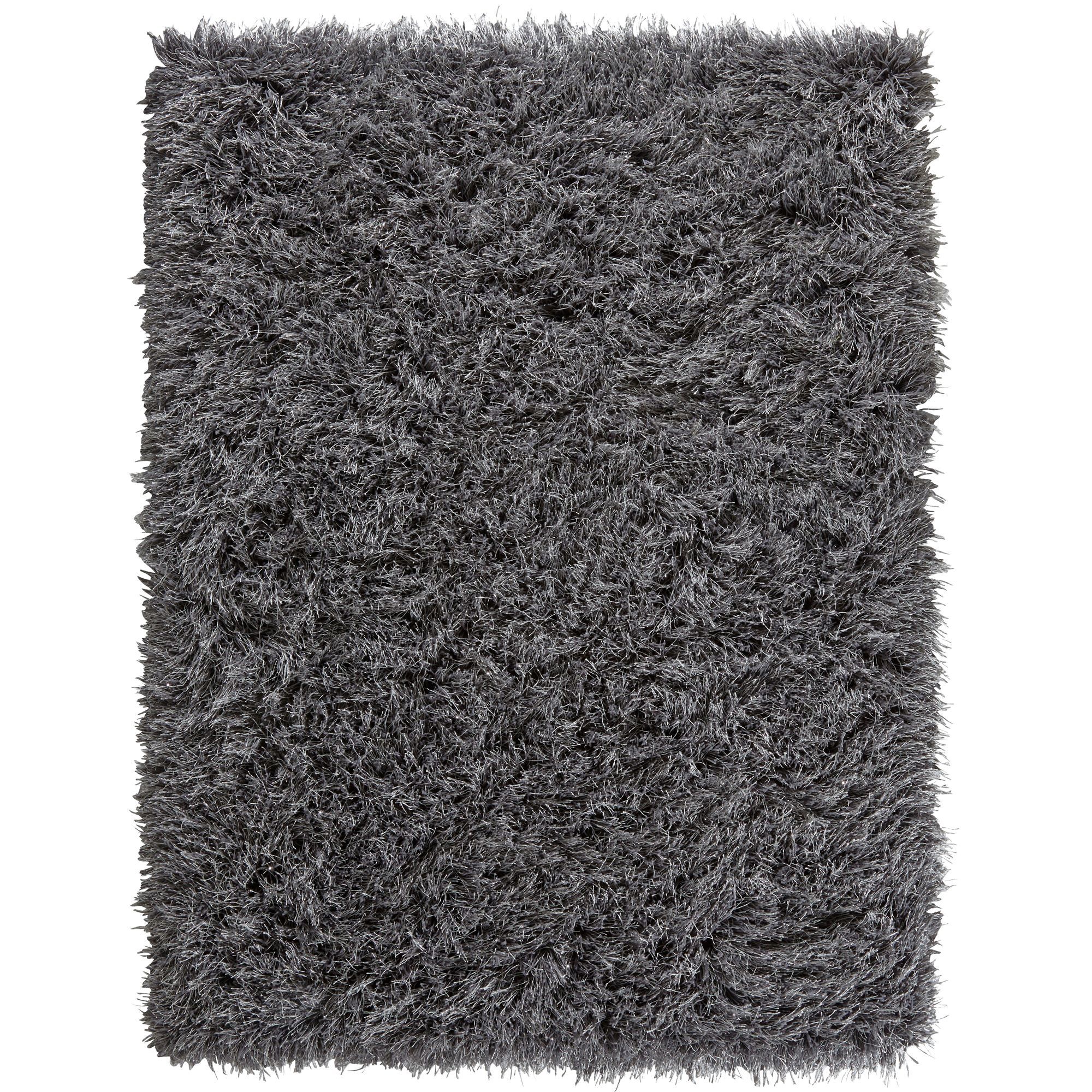 Colours Sapphire Plain Grey Rug (L)2.3m (W)1.6m DIY at B&Q