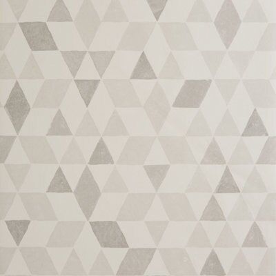 Colours Scandi triangles Soft grey Geometric Smooth Wallpaper