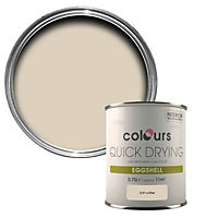 Colours Soft coffee Eggshell Metal & wood paint, 750ml