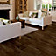 Colours Sotto coffee Oak effect Real wood top layer flooring, 1.58m² Pack