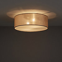 Colours Sphera Brushed Beige 2 Lamp Ceiling light