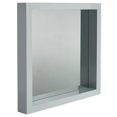 Colours Square Framed mirror (W)35cm