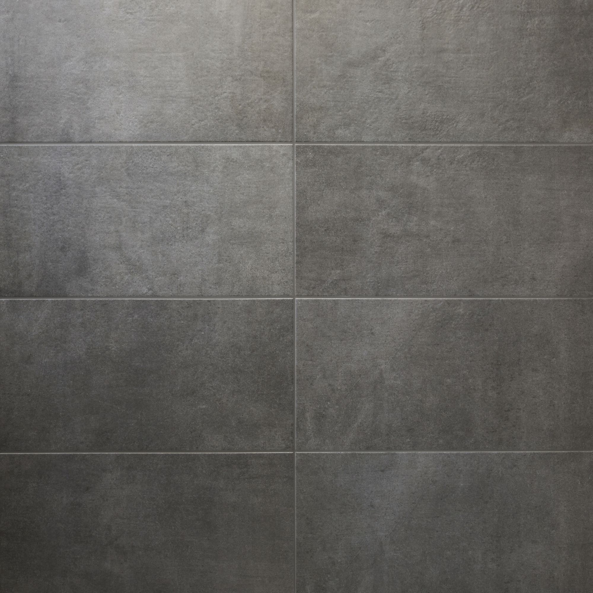 Colours Structured Grey Porcelain Wall & floor Tile - 4