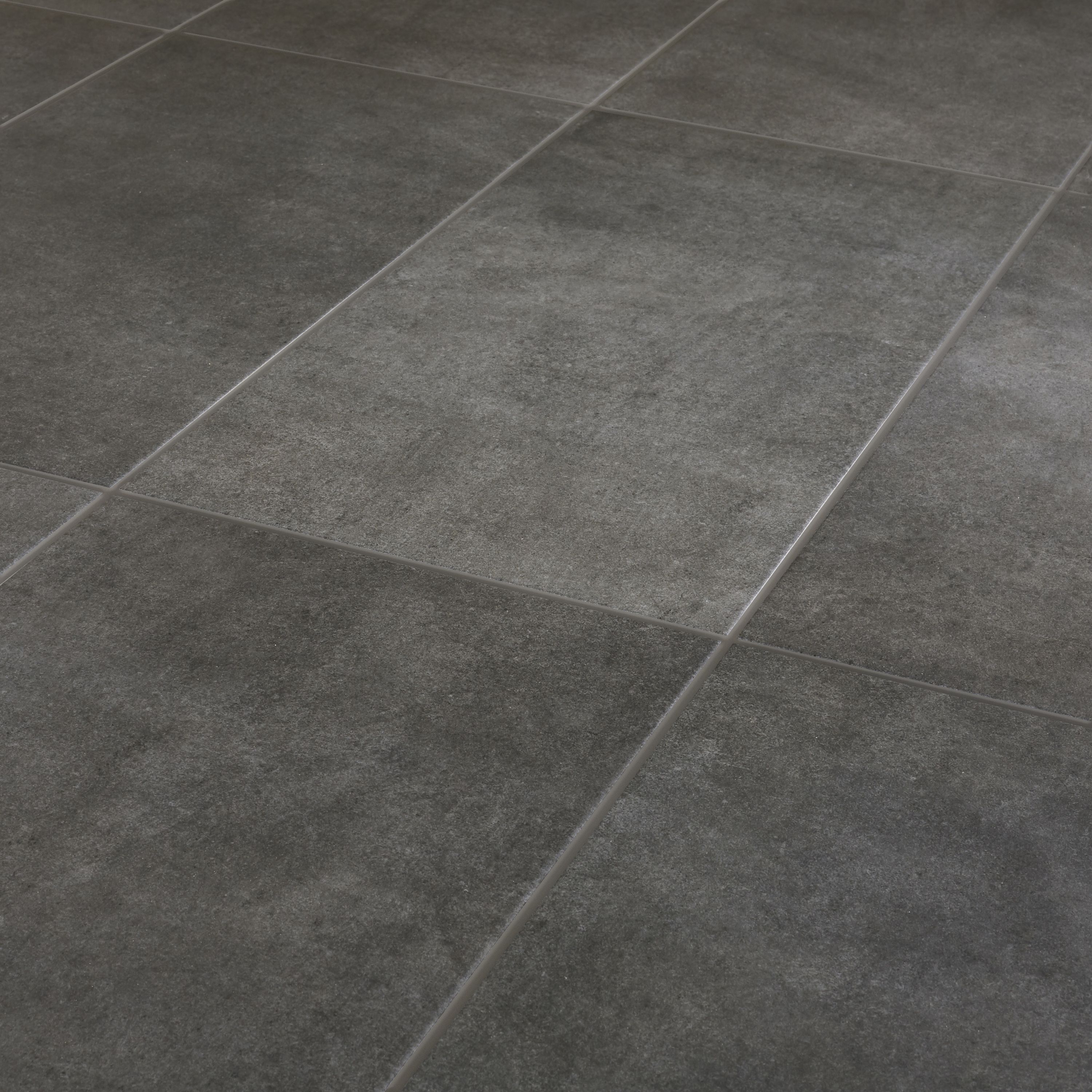 Colours Structured Grey Porcelain Wall & floor Tile - 7