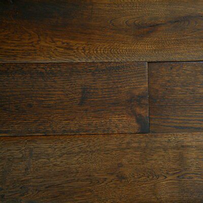 Colours Symphonia Coffee Oak Solid wood Solid wood flooring , (W)117mm
