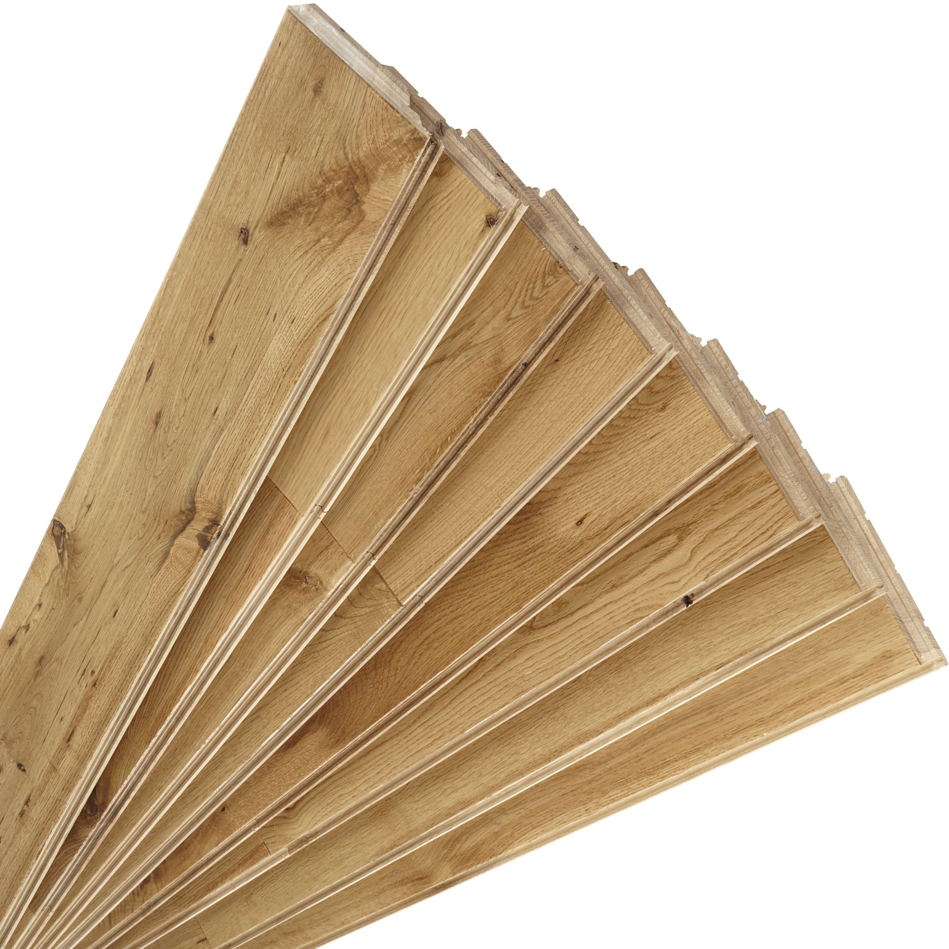 Colours Symphonia Rustic natural Oak Solid wood flooring, 1.34m²