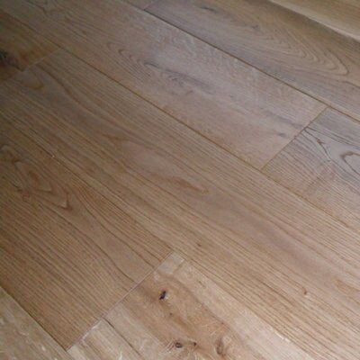 Colours Symphonia Rustic natural Oak Solid wood Solid wood flooring , (W)140mm