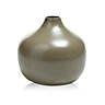Colours Taupe Lacquered Bamboo Vase