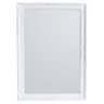 Colours Tibertus White Rectangular Wall-mounted Framed Mirror, (H)103cm (W)73cm