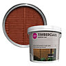 Colours Timbercare Dark brown Fence & shed Wood stain, 5L