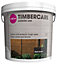 Colours Timbercare Dark brown Fence & shed Wood stain, 9L