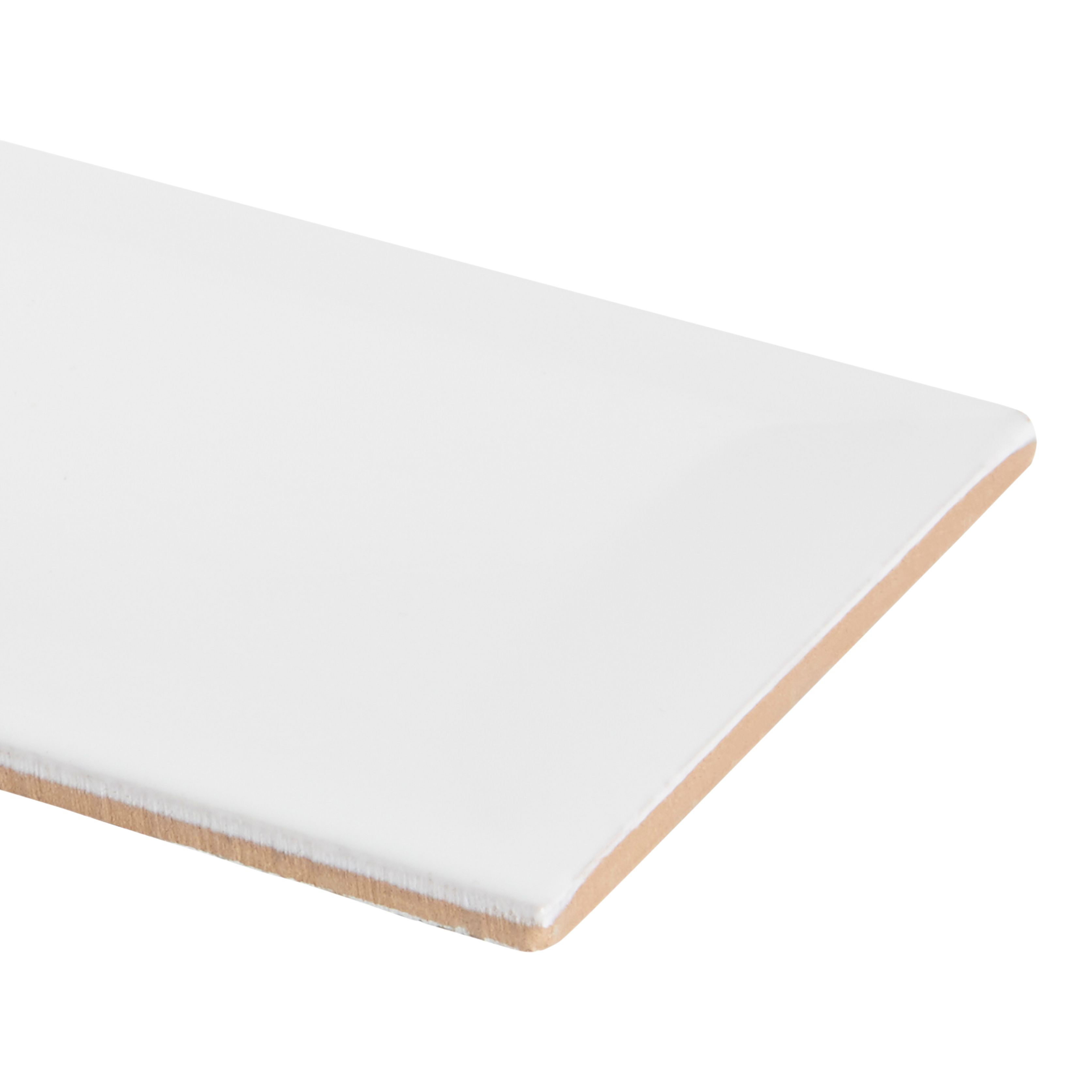 Colours Trentie White Metro Ceramic Wall Tile - 4
