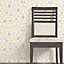 Colours Triangles Soft lemon Geometric Smooth Wallpaper