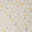 Colours Triangles Soft lemon Geometric Smooth Wallpaper
