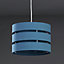 Colours Trio Teal Classic Light shade (D)350mm