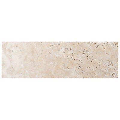 Colours Tumbled Light beige Matt Stone effect Indoor Wall Tile, Pack of 15, (L)305mm (W)100mm